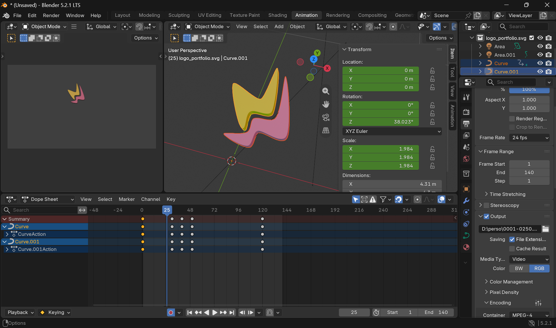Coulisses de la modélisation 3D sous Blender - vue 2
